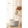 Umidificator Vulcan alb, cu telecomandă și aromaterapie – perfect pentru un aer curat și o atmosferă relaxantă