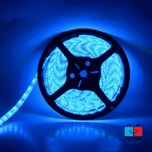 Kit Banda Led RGB SMD 5050 cu Transformator inclus Flippy - Lungime 5 M, 270 LED-uri, Telecomanda 44 taste, pentru TV, PC, Auto, IP65, Lumina Ambientala - Flippy